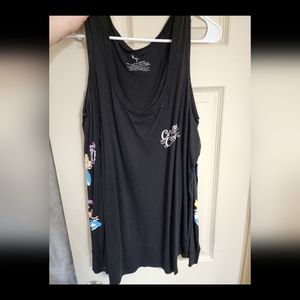 Torrid Alice in Wonderland size 2 long sleeve with cutout shoulders